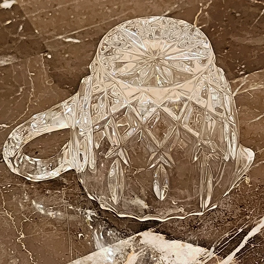Gorham Crystal King Edward Creamer Retired